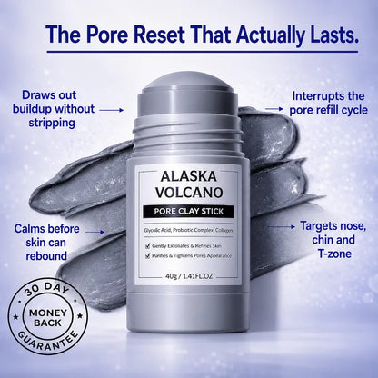 PoreClear™ Volcanic Clay Mask Stick